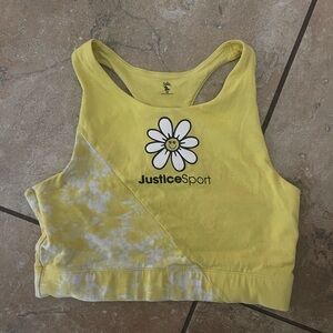 Justice Girls Logo Seamless bra size 38 Yellow